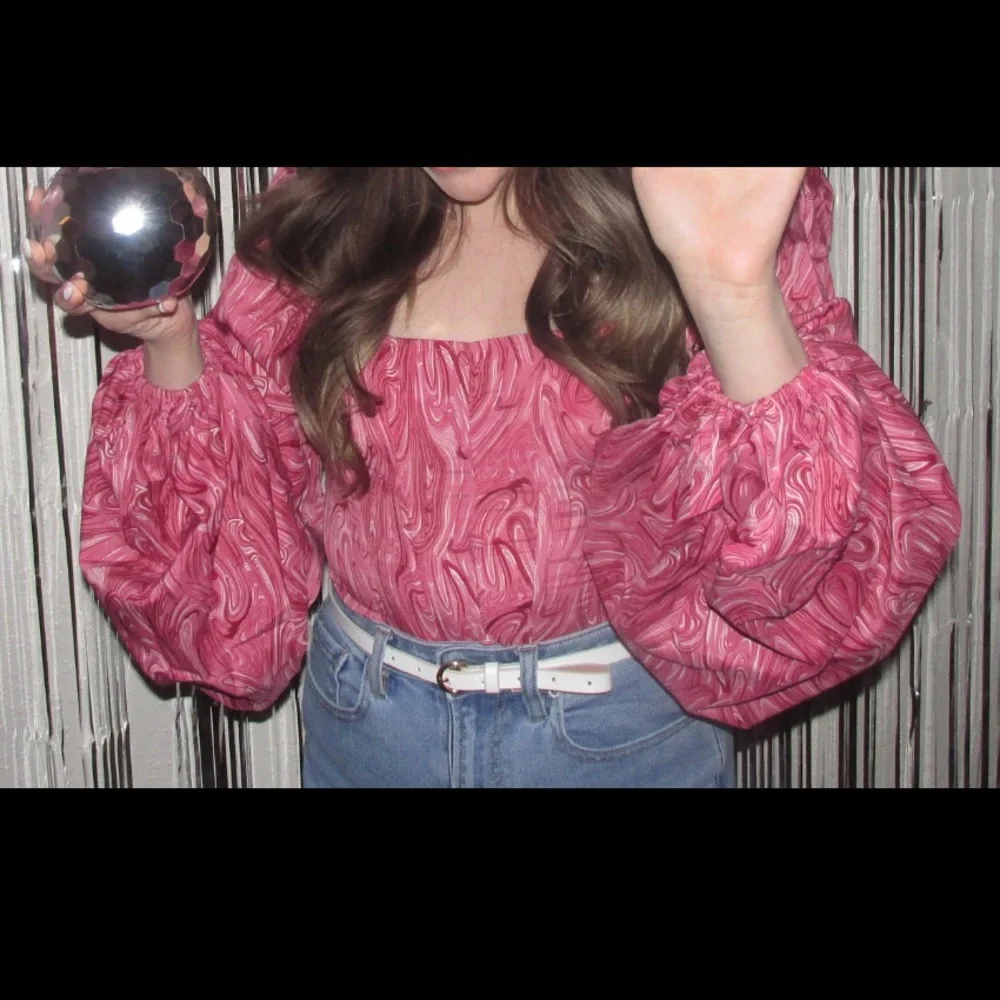 Misguided Pink Long Sleeve Corset Top - Picture 5 of 5